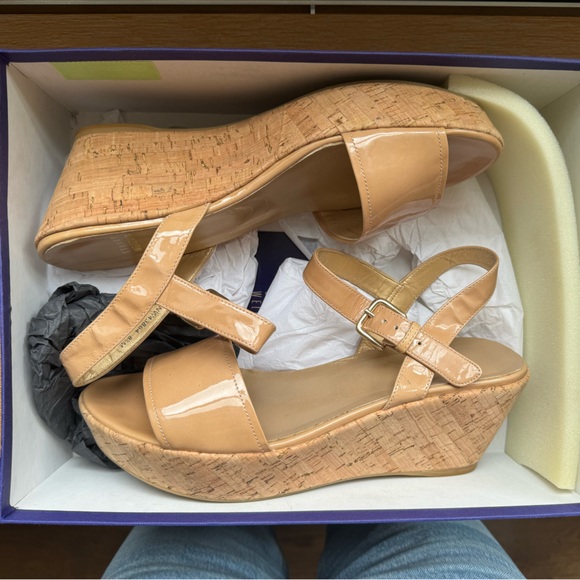 Stuart Weitzman Shoes - Stuart Weitzman St. Barth’s Wedge Sandals